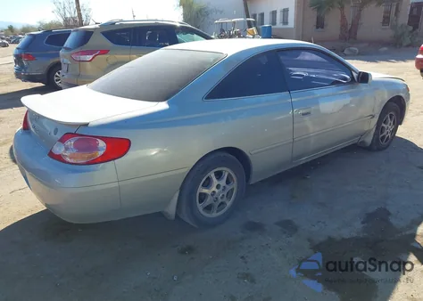2002 Toyota Camry Solara Se z USA, uszkodzony, nr VIN 2T1CE22P22T015564